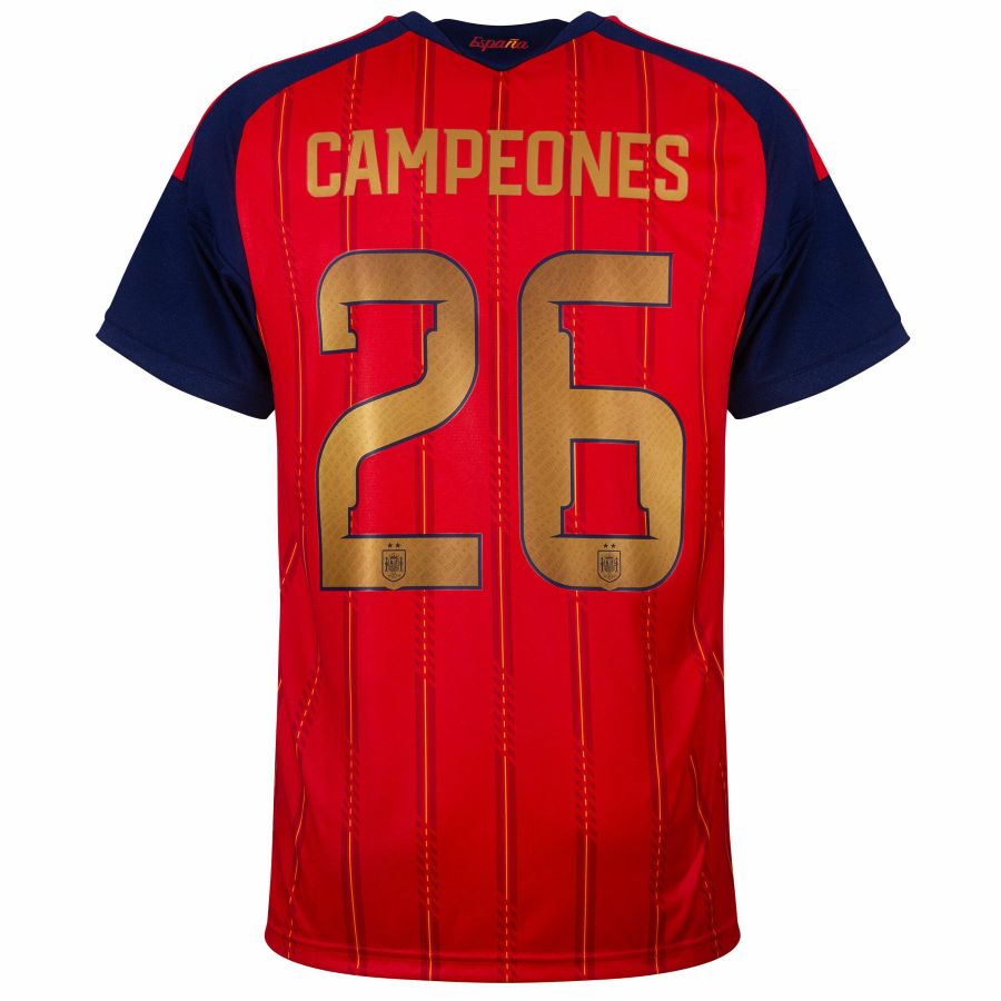 Maillot Espagne Domicile 2026 2027 Campeones (2) Maillot Espagne Domicile 2026 2027 Campeones (2)