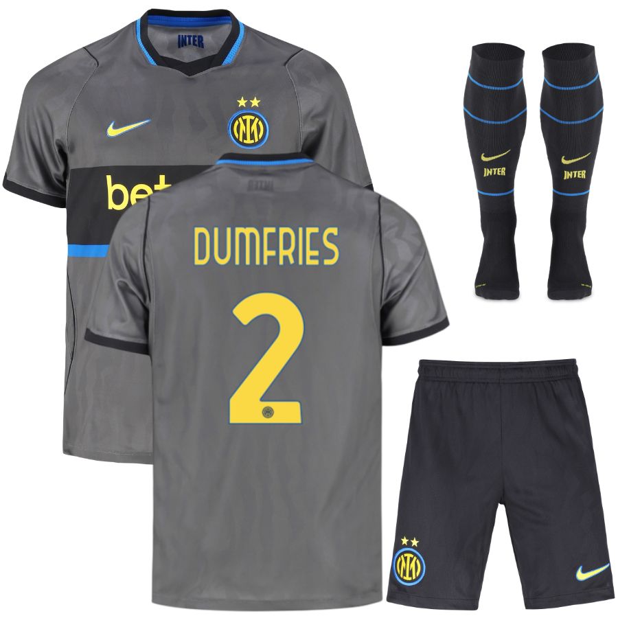 Maillot Inter Milan Kit Enfant Third 2026 2027 Dumfries Maillot Inter Milan Kit Enfant Third 2026 2027 Dumfries