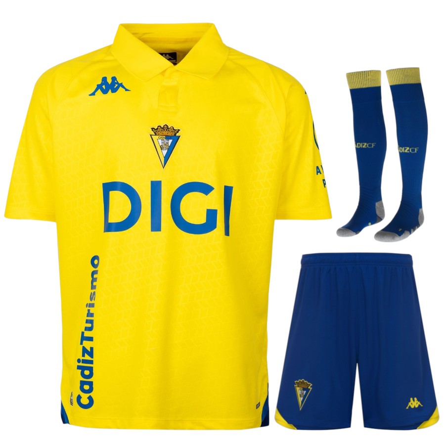 Maillot Kit Enfant Cádiz CF Domicile 2026 2027 (1) Maillot Kit Enfant Cádiz CF Domicile 2026 2027 (1)