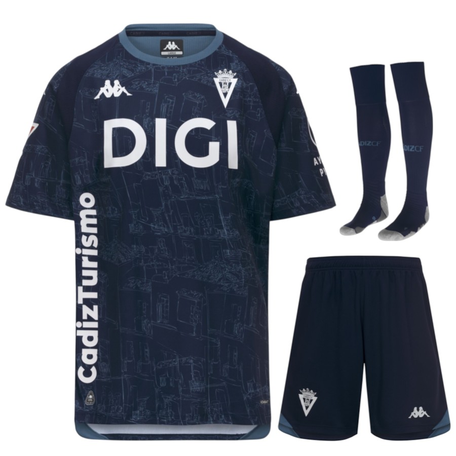 Maillot Kit Enfant Cádiz CF Exterieur 2026 2027 (1)
