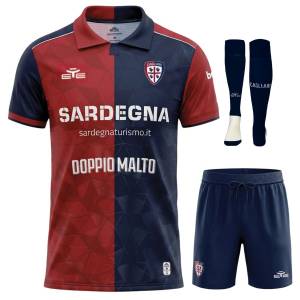 Maglia Home Kit Bambini Cagliari 2026 2027