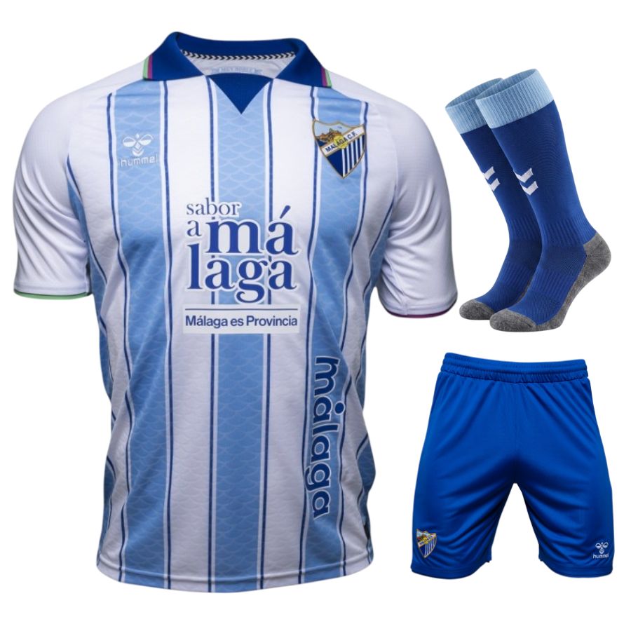 Maillot Kit Enfant Malaga Domicile 2026 2027 Maillot Kit Enfant Malaga Domicile 2026 2027