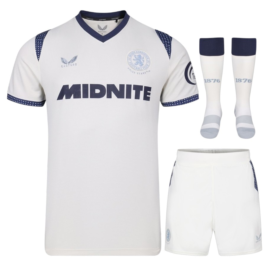Maillot Kit Enfant Middlesbrough Exterieur 2026 2027 Maillot Kit Enfant Middlesbrough Exterieur 2026 2027