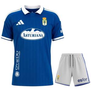 Equipación local del Real Oviedo para niños 2026/2027 (1)