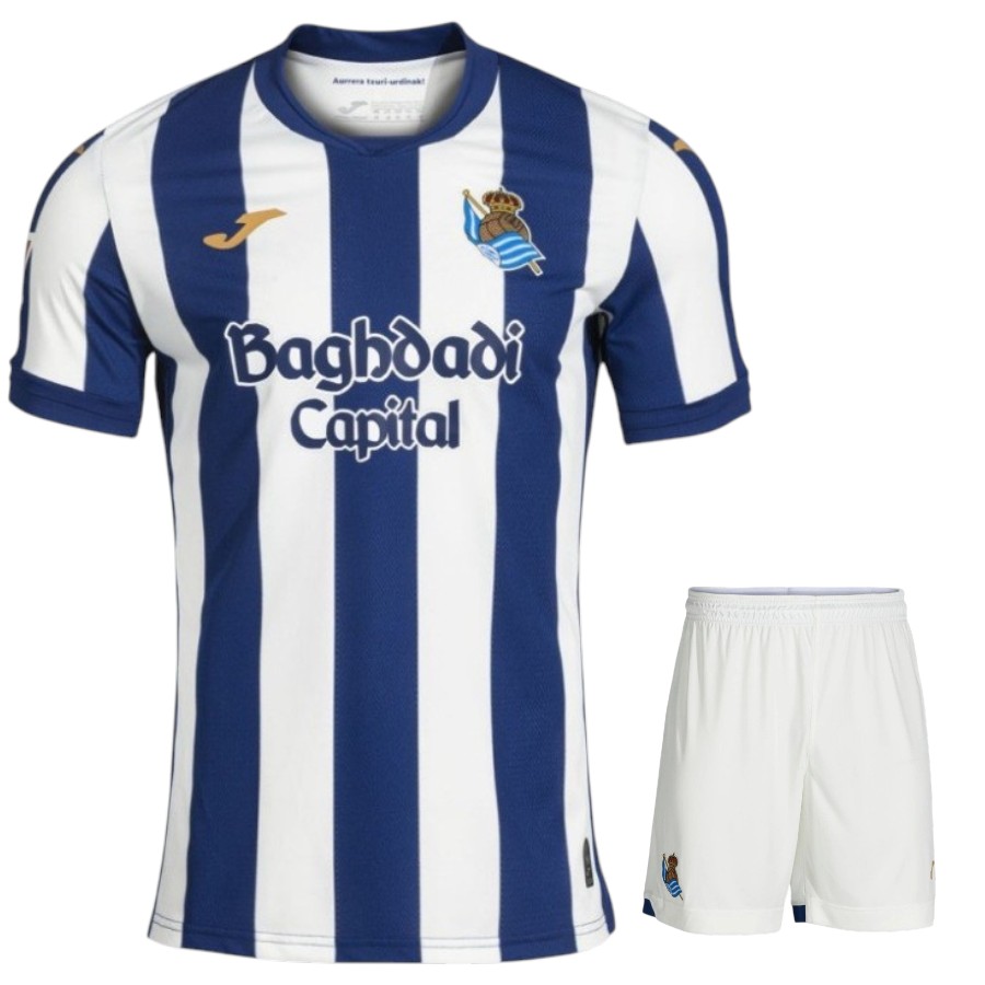 Maillot Kit Enfant Real Sociedad Domicile 2026 2027 (1) Maillot Kit Enfant Real Sociedad Domicile 2026 2027 (1)