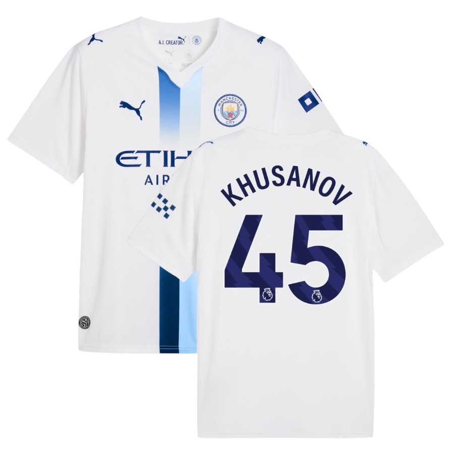 Maillot Manchester City Third 2026 2027 Khusanov (1)