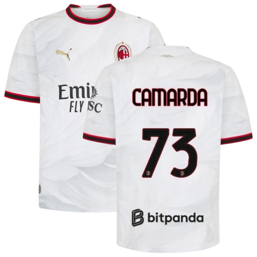 Maillot Milan AC Exterieur 2026 2027 Camarda (1) Maillot Milan AC Exterieur 2026 2027 Camarda (1)