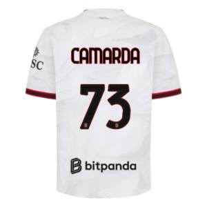 Maillot Milan AC Exterieur 2026 2027 Camarda (2) Maillot Milan AC Exterieur 2026 2027 Camarda (2)