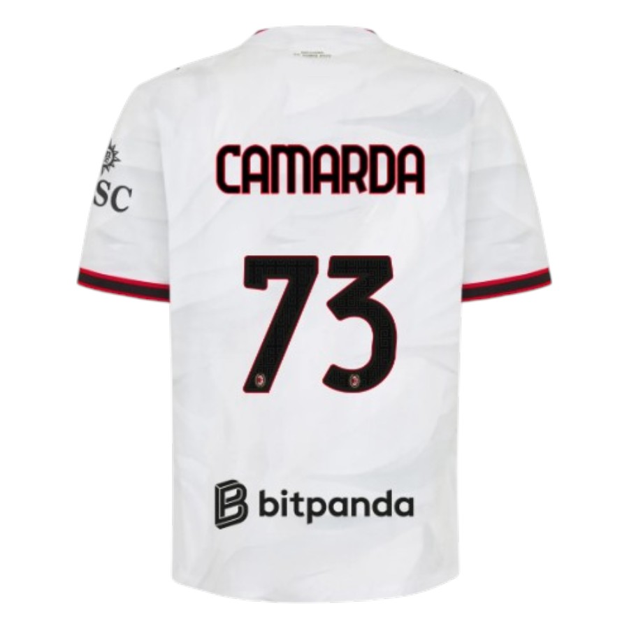 Maillot Milan AC Exterieur 2026 2027 Camarda (2) Maillot Milan AC Exterieur 2026 2027 Camarda (2)