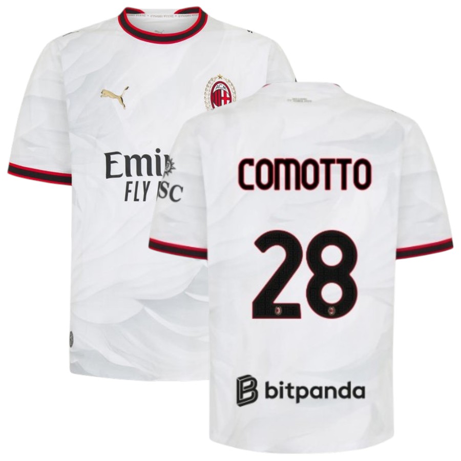 Maillot Milan AC Exterieur 2026 2027 Comotto (1)
