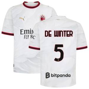 Maillot Milan AC Exterieur 2026 2027 De Winter (1)