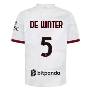 Maillot Milan AC Exterieur 2026 2027 De Winter (2)
