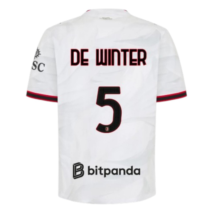 Maillot Milan AC Exterieur 2026 2027 De Winter (2)