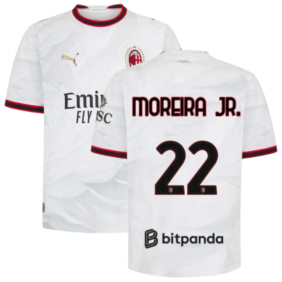 Maillot Milan AC Exterieur 2026 2027 Moreira Jr (1) Maillot Milan AC Exterieur 2026 2027 Moreira Jr (1)