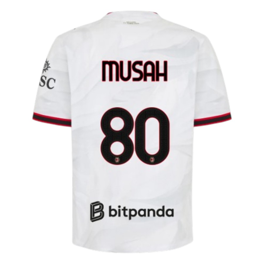 Maillot Milan AC Exterieur 2026 2027 Musah (2) Maillot Milan AC Exterieur 2026 2027 Musah (2)