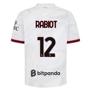 Maillot Milan AC Exterieur 2026 2027 Rabiot (2)