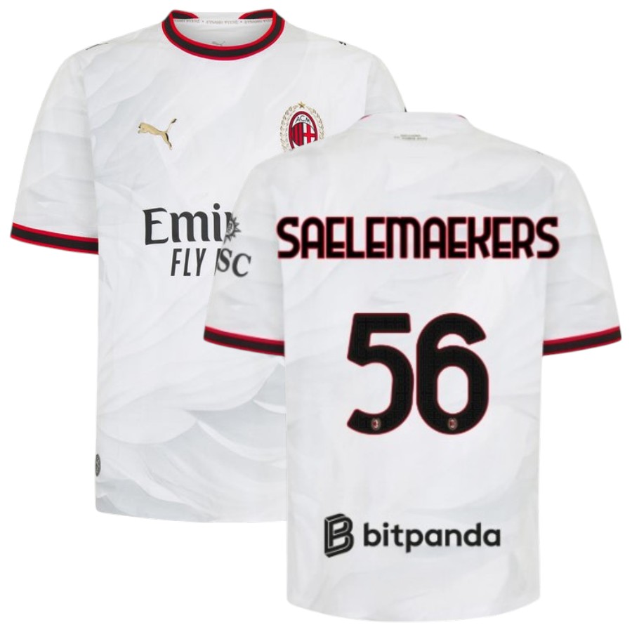 Maillot Milan AC Exterieur 2026 2027 Saelemaekers (1) Maillot Milan AC Exterieur 2026 2027 Saelemaekers (1)