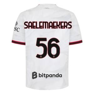 Maillot Milan AC Exterieur 2026 2027 Saelemaekers (2) Maillot Milan AC Exterieur 2026 2027 Saelemaekers (2)