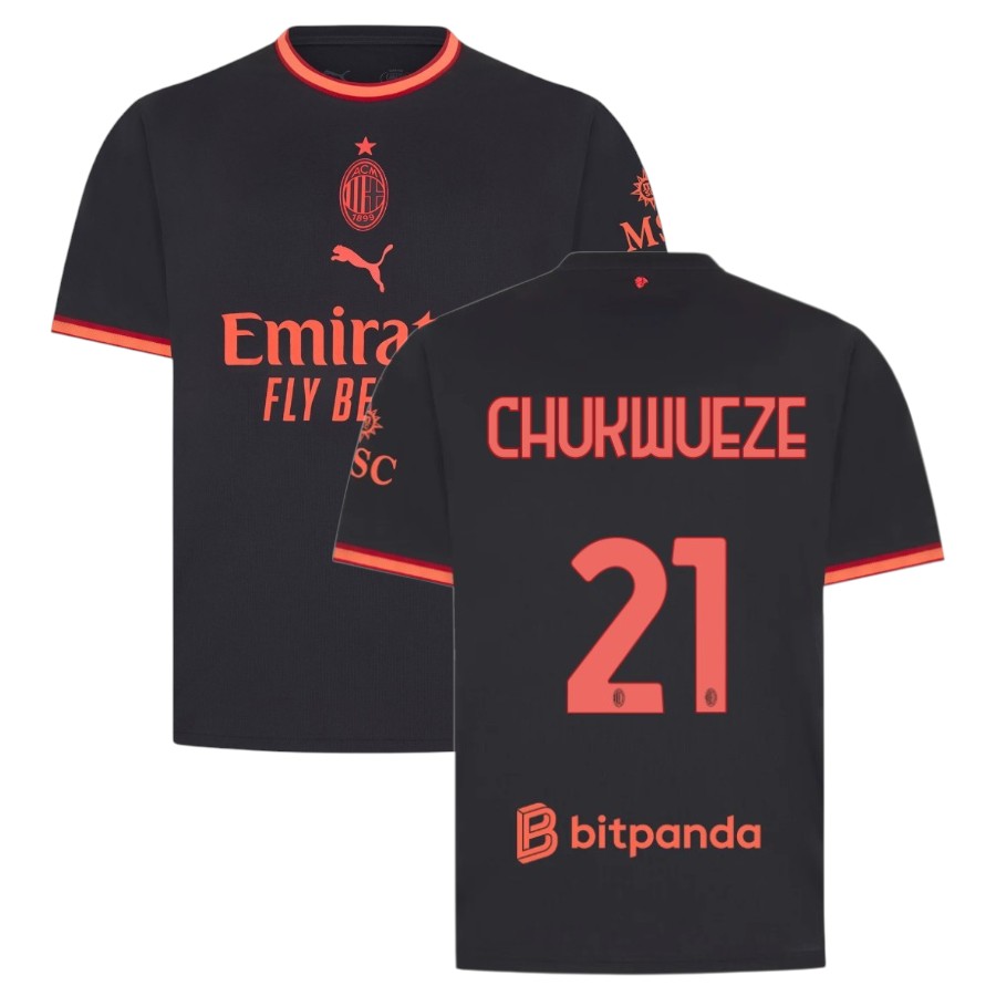 Maillot Milan AC Third 2026 2027 Chukwueze (1) Maillot Milan AC Third 2026 2027 Chukwueze (1)