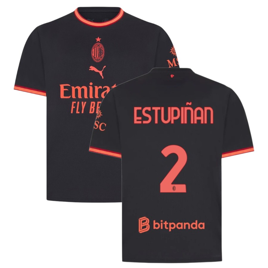 Maillot Milan AC Third 2026 2027 Estupinan (1) Maillot Milan AC Third 2026 2027 Estupinan (1)