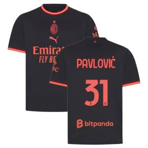 Maillot Milan AC Third 2026 2027 Pavlovic (1)