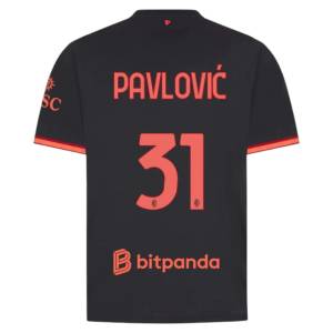 Maillot Milan AC Third 2026 2027 Pavlovic (2) Maillot Milan AC Third 2026 2027 Pavlovic (2)