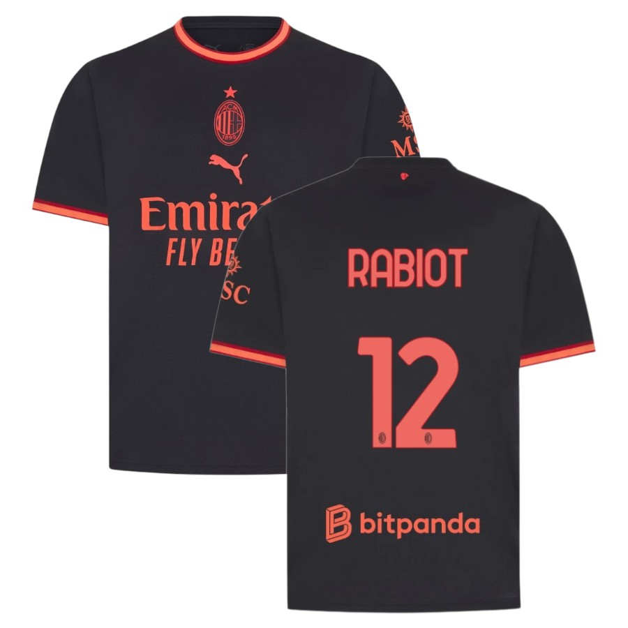 Maillot Milan AC Third 2026 2027 Rabiot (1) Maillot Milan AC Third 2026 2027 Rabiot (1)