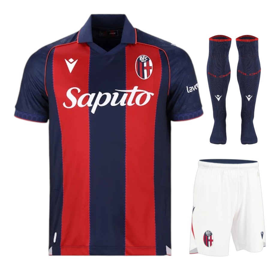 Maillot kit Enfant Bologne Domicile 2026 2027 (1) Maillot kit Enfant Bologne Domicile 2026 2027 (1)