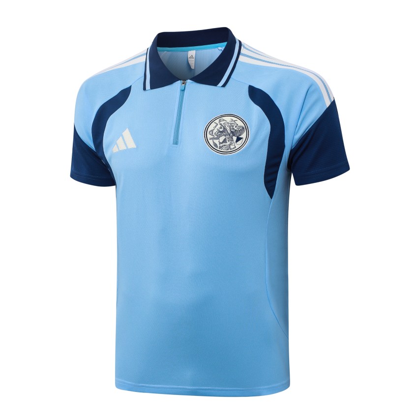 Survetement Ajax Polo 2026 2027 Bleu Ciel (4) Survetement Ajax Polo 2026 2027 Bleu Ciel (4)