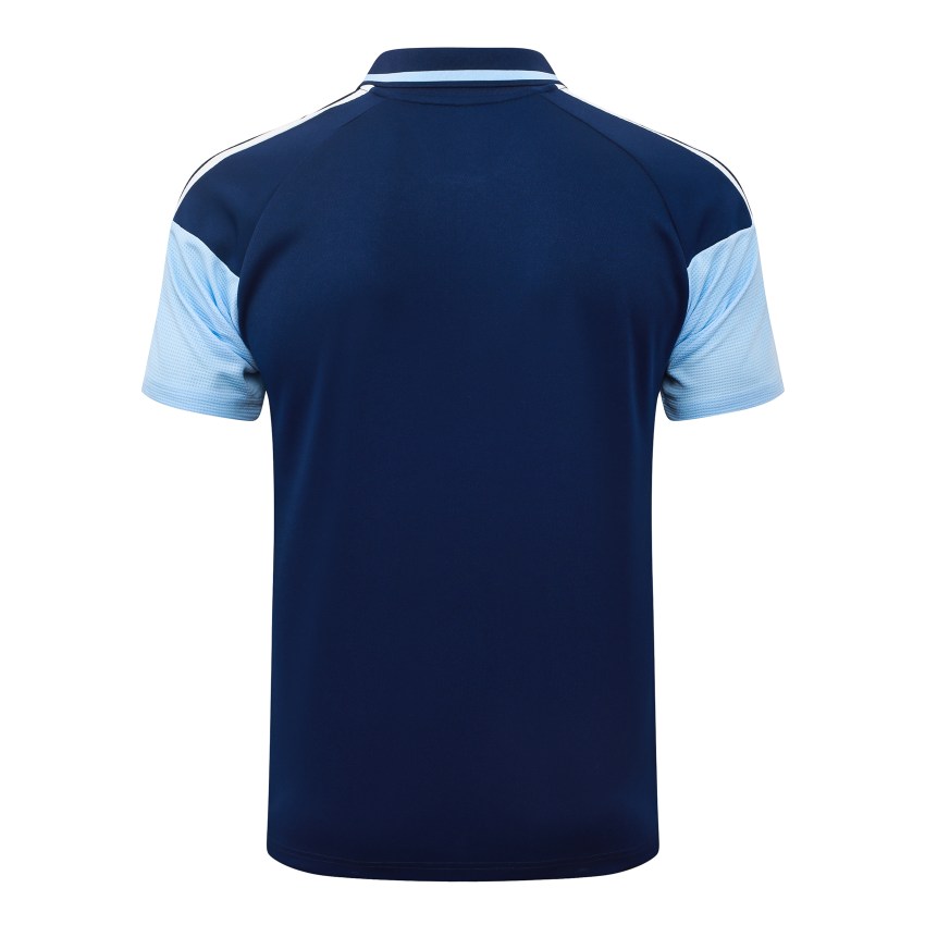 Survetement Ajax Polo 2026 2027 Bleu Sombre (3)