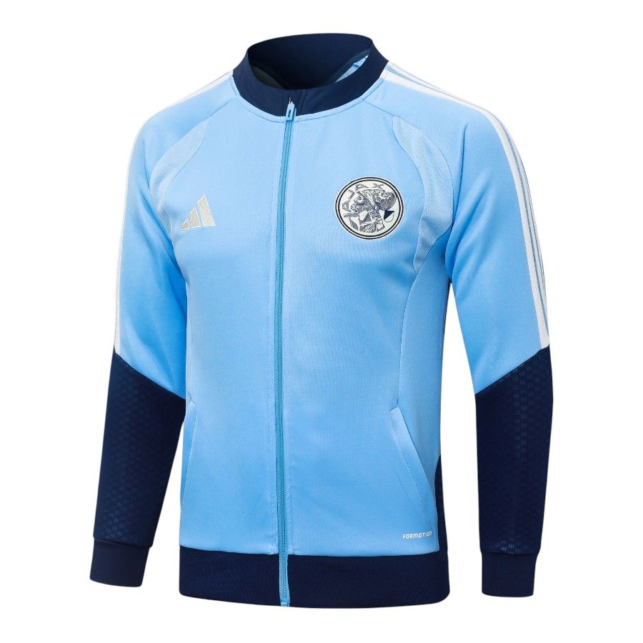 Survetement Ajax Veste 2026 2027 Bleu Ciel (4) Survetement Ajax Veste 2026 2027 Bleu Ciel (4)