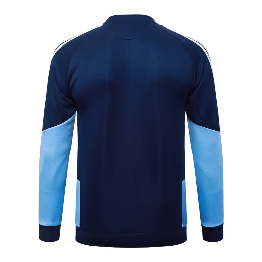 Survetement Ajax Veste 2026 2027 Bleu Sombre (3)