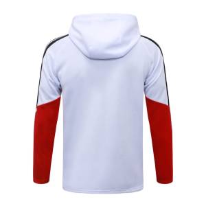 Survetement Allemagne Sweat 2026 2027 Blanc Rouge (4) Survetement Allemagne Sweat 2026 2027 Blanc Rouge (4)