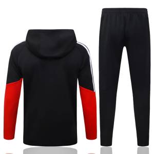 Survetement Allemagne Sweat 2026 2027 Noir Rouge (3) Survetement Allemagne Sweat 2026 2027 Noir Rouge (3)