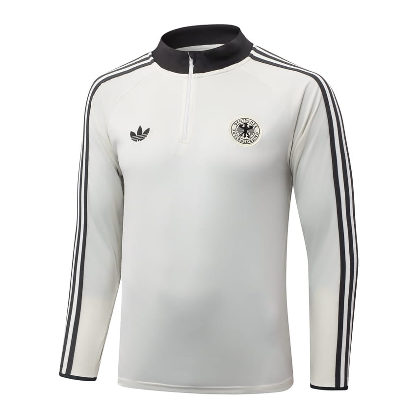 Survetement Allemagne Training 2026 2027 Blanc Cassé (2)