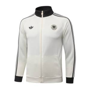 Survetement Allemagne Veste 2026 2027 Blanc Cassé (2) Survetement Allemagne Veste 2026 2027 Blanc Cassé (2)