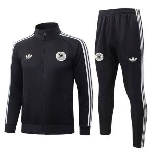 Survetement Allemagne Veste 2026 2027 Noir Blanc