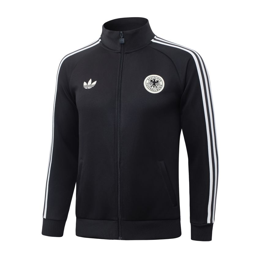 Survetement Allemagne Veste 2026 2027 Noir Blanc (2) Survetement Allemagne Veste 2026 2027 Noir Blanc (2)