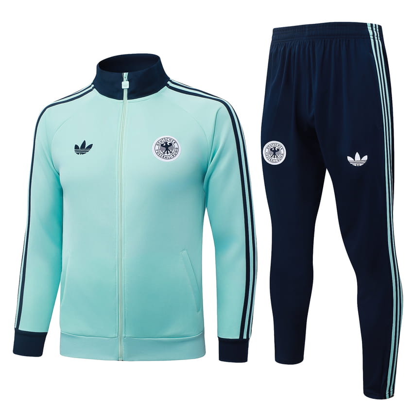 Survetement Allemagne Veste 2026 2027 Vert Clair (1) Survetement Allemagne Veste 2026 2027 Vert Clair (1)