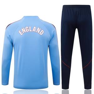 Survetement Angleterre Training 2026 2027 Bleu Ciel (3)