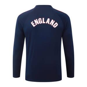 Survetement Angleterre Training 2026 2027 Bleu Sombre (3)