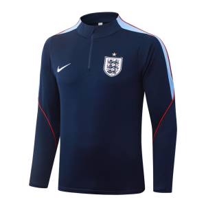 Survetement Angleterre Training 2026 2027 Bleu Sombre (4)