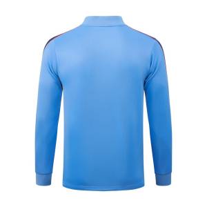 Survetement Angleterre Veste 2026 2027 Bleu Ciel (3)