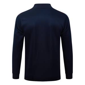 Survetement Angleterre Veste 2026 2027 Bleu Marine (1)