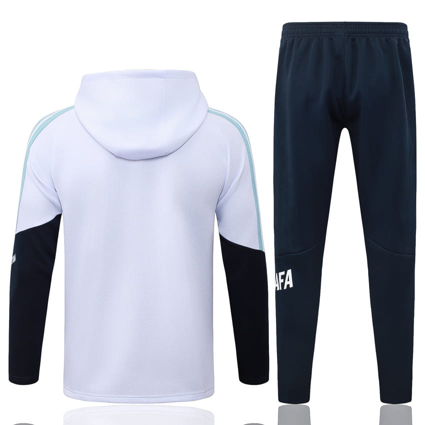 Survetement Argentine Sweat 2026 2027 Blanc Bleu (4)