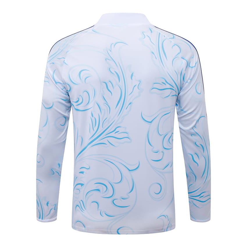 Survetement Argentine Training 2026 2027 Blanc Motif (2)