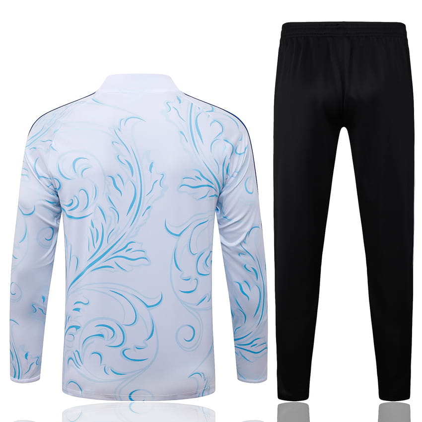 Survetement Argentine Training 2026 2027 Blanc Motif (4)