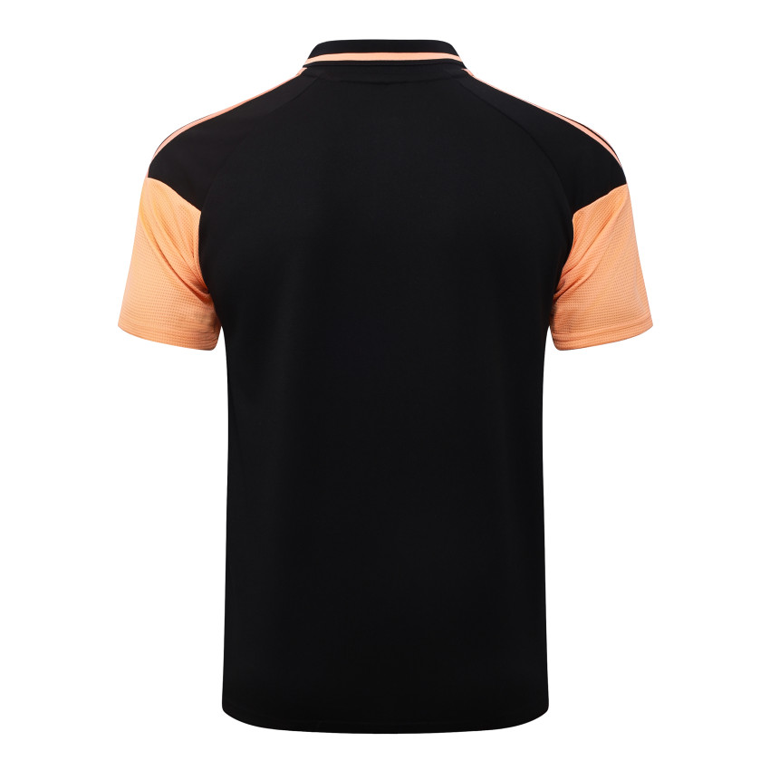 Survetement Arsenal Polo 2026 2027 Noir Orange (3)