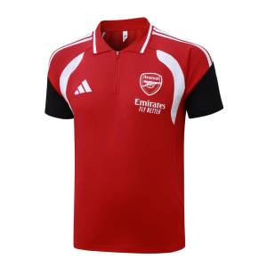 Survetement Arsenal Polo 2026 2027 Rouge Clair (3)