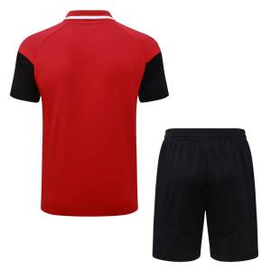 Survetement Arsenal Polo 2026 2027 Rouge Clair (4)